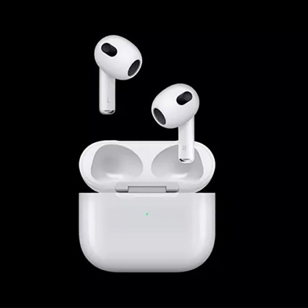 هدفون بی سیم اپل مدل AirPods 3 همراه با محفظه شارژ