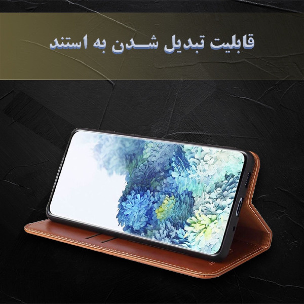 کیف کلاسوری مدل چرمی کد CL-01 مناسب برای گوشی موبایل اپل Iphone 12 Pro Max